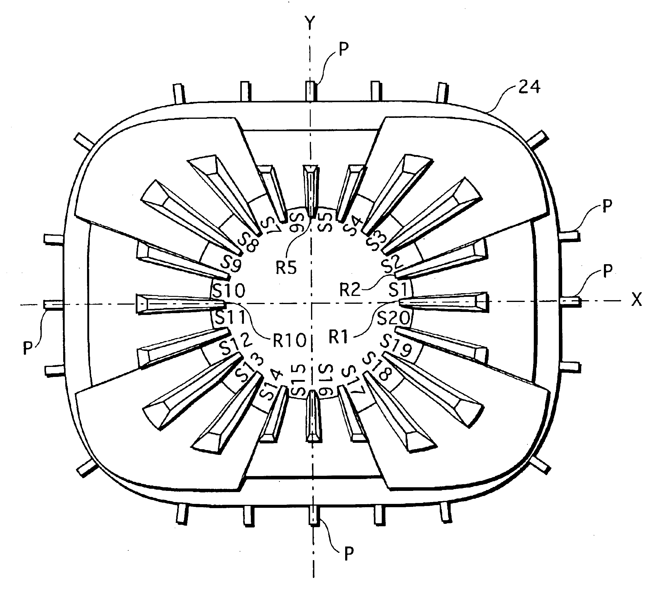 Deflection yoke and CRT device