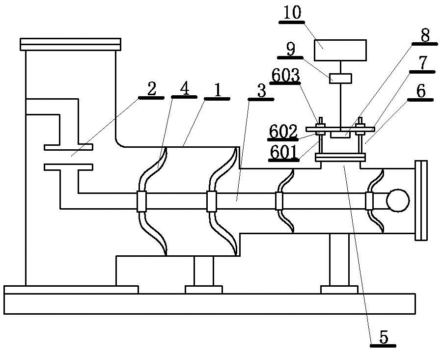 GIS bus residual voltage measuring device and calculation method based on electric field