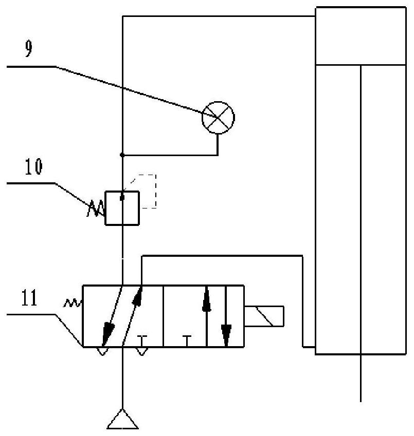 Angular contact ball bearing pre-tightening spacer ring measuring device and using method thereof