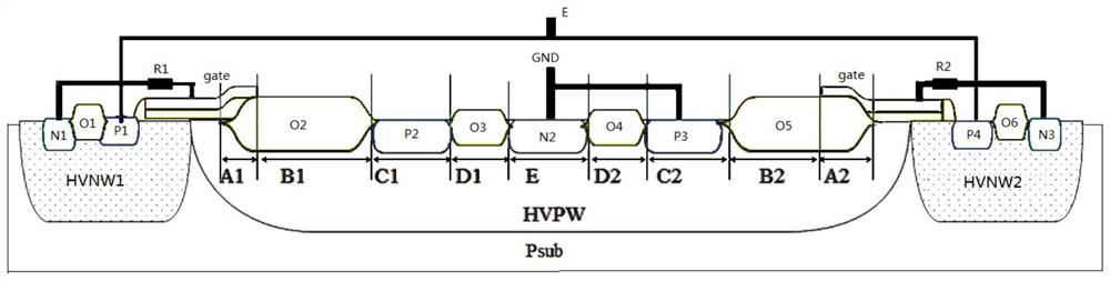 esd device structure