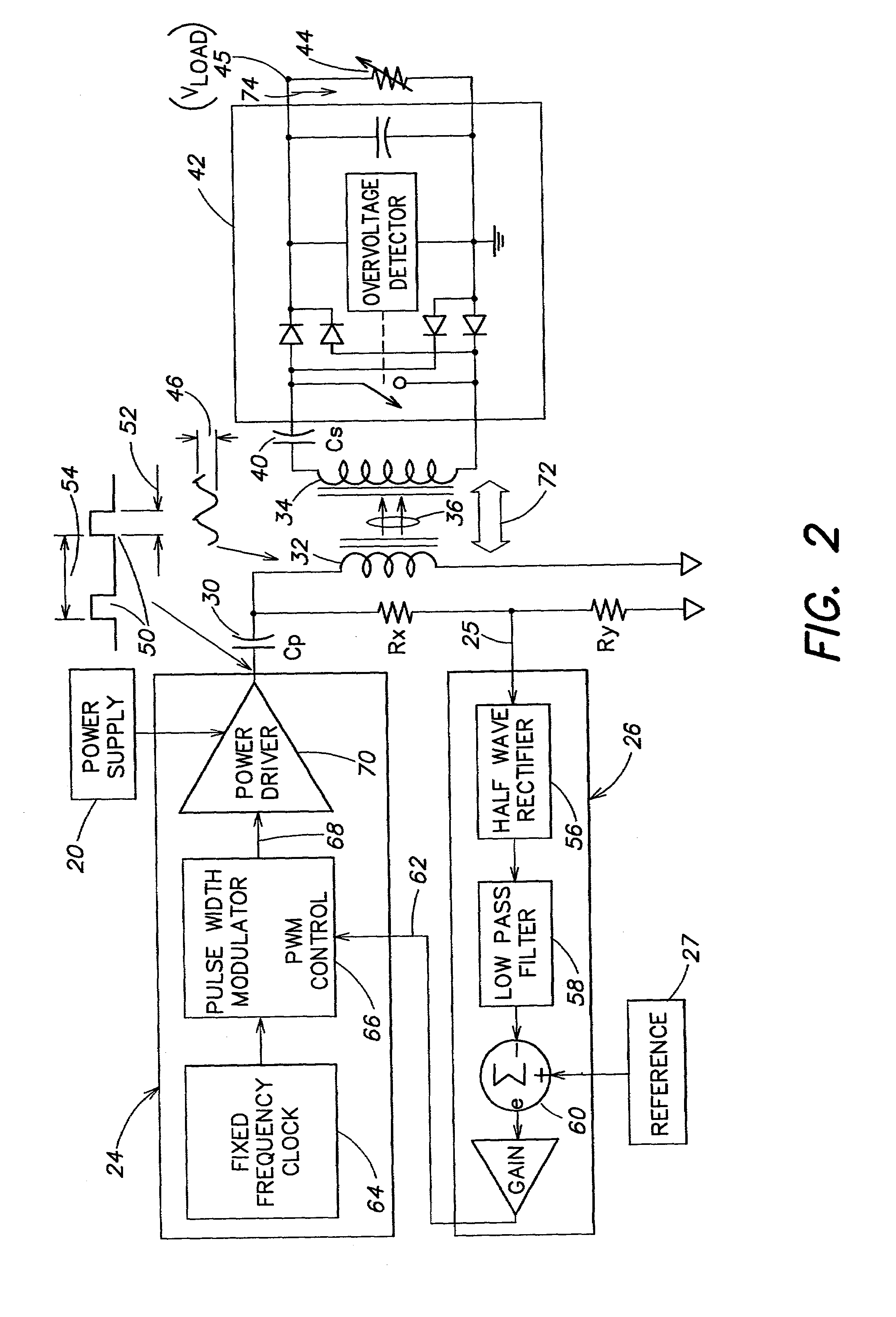 Methods and apparatus for providing a sufficiently stable power to a load in an energy transfer system