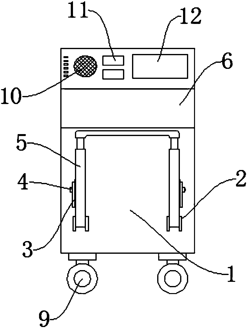 Artificial respiration device and using method