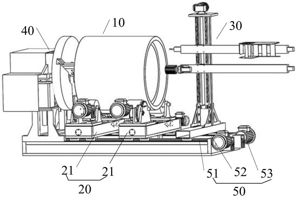 A bearing bush automatic welding device and method