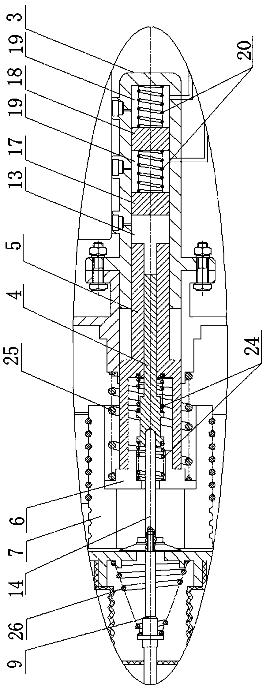 Integrated electric power braking system with novel coupling manner
