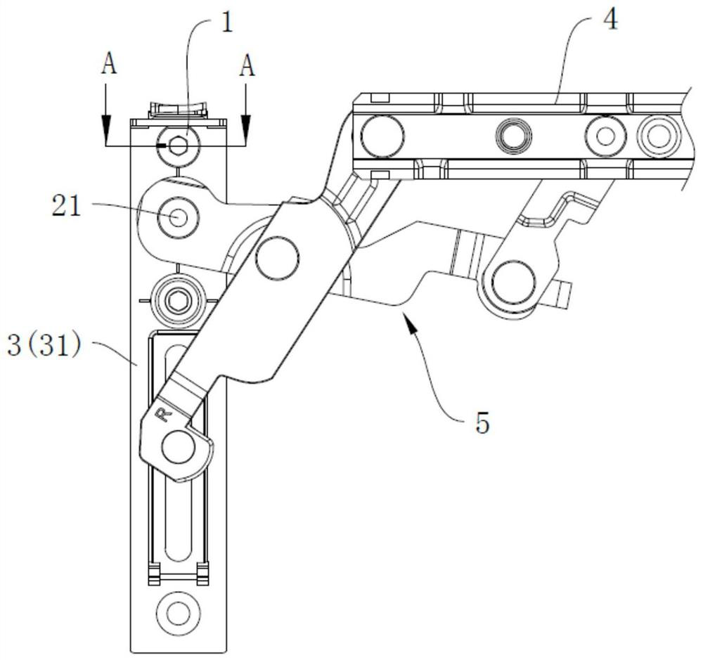 Adjusting mechanism, hinge and window