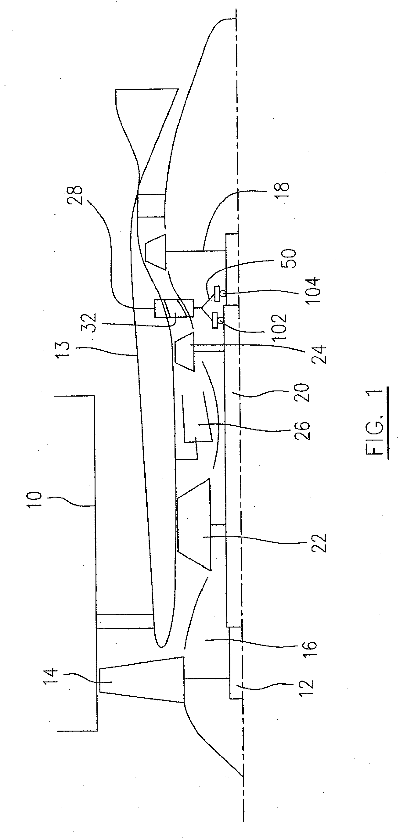Method for centering engine structures
