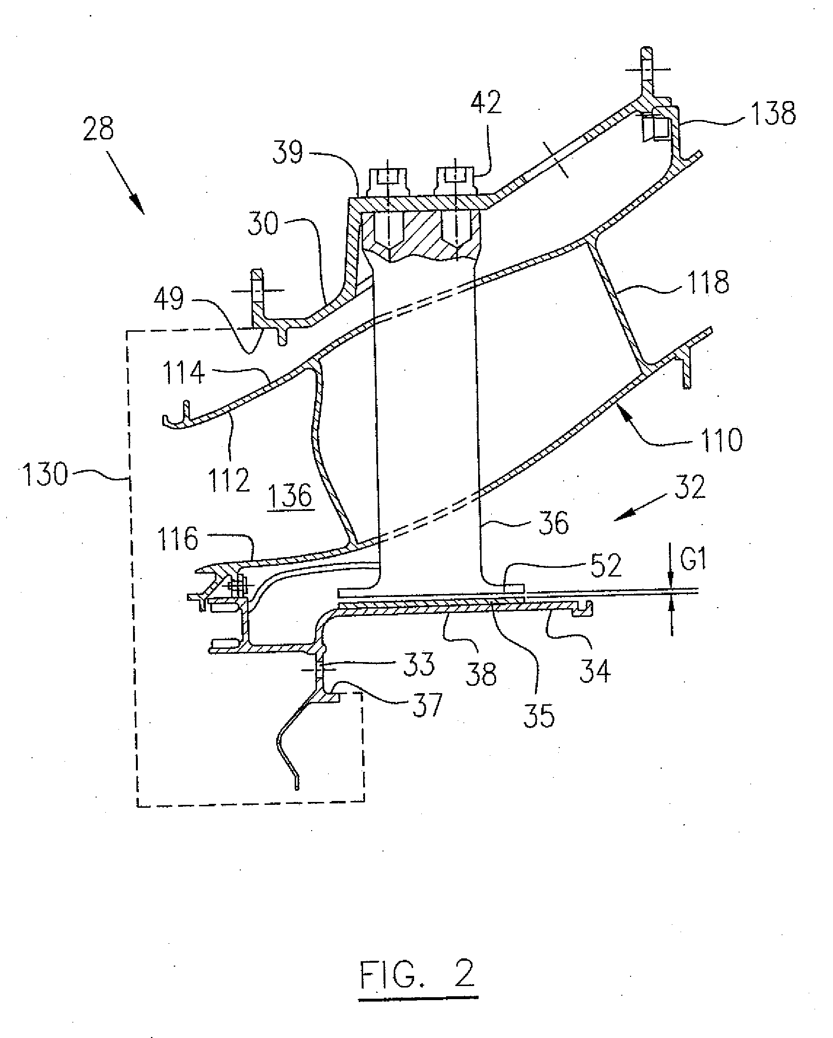 Method for centering engine structures