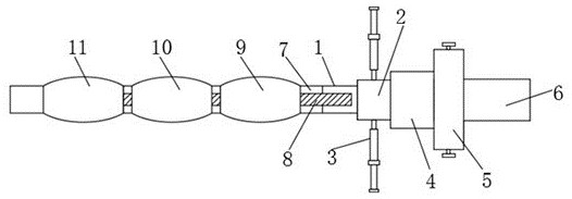 Petroleum sampling packer with good stability