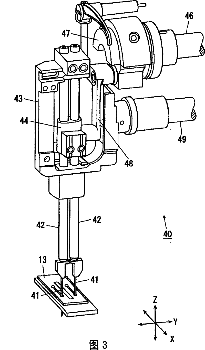 Pocket mouth pipe edges sewing machine