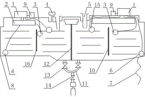 Automobile buffer pressure-reducing mechanism