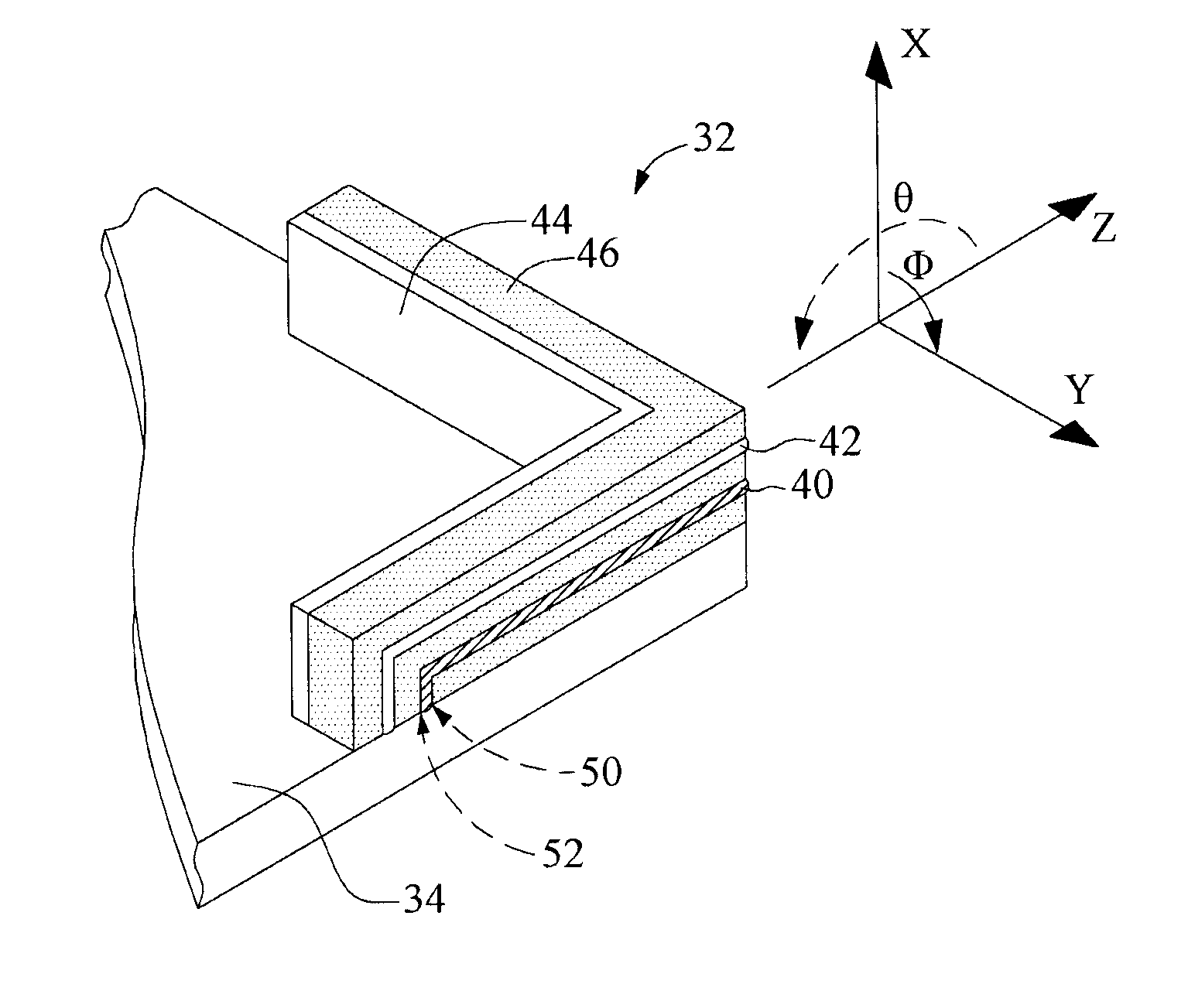 Directional antenna and portable electronic device using the same
