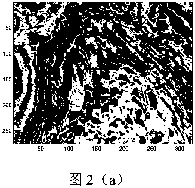 Three-dimensional seismic data image denoising method based on trilateral structure guide smoothing