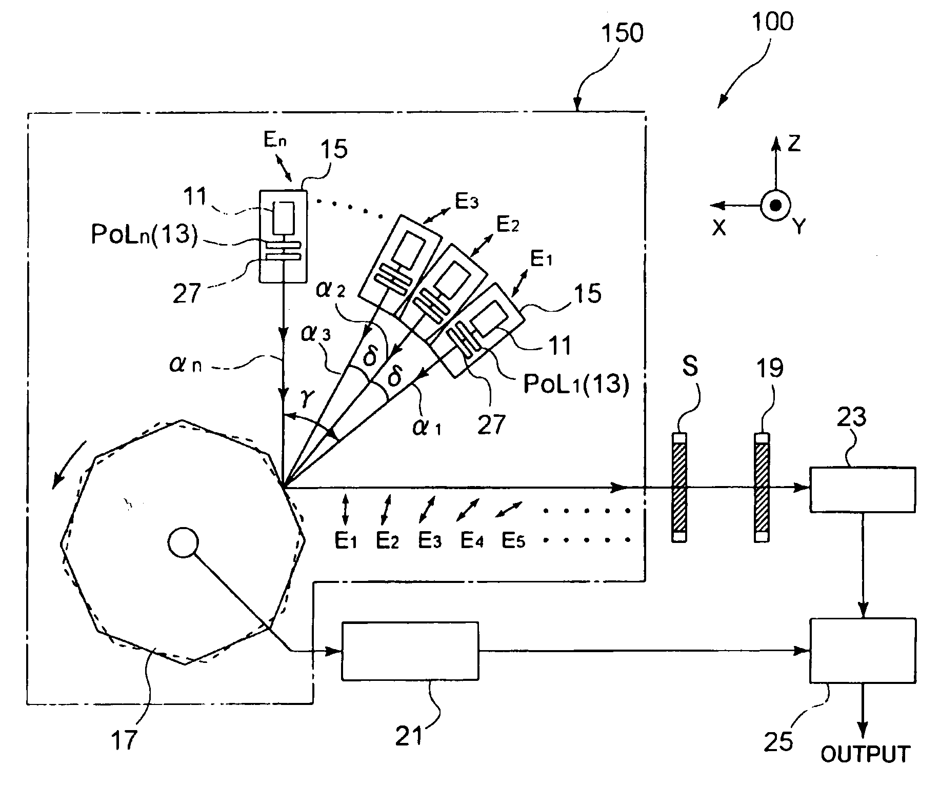 High-speed polarizing device and high-speed birefringence measuring apparatus and stereoscopic image display apparatus utilizing the polarizing device