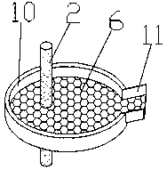 Screening grinding type deburring grinding equipment for valve casting