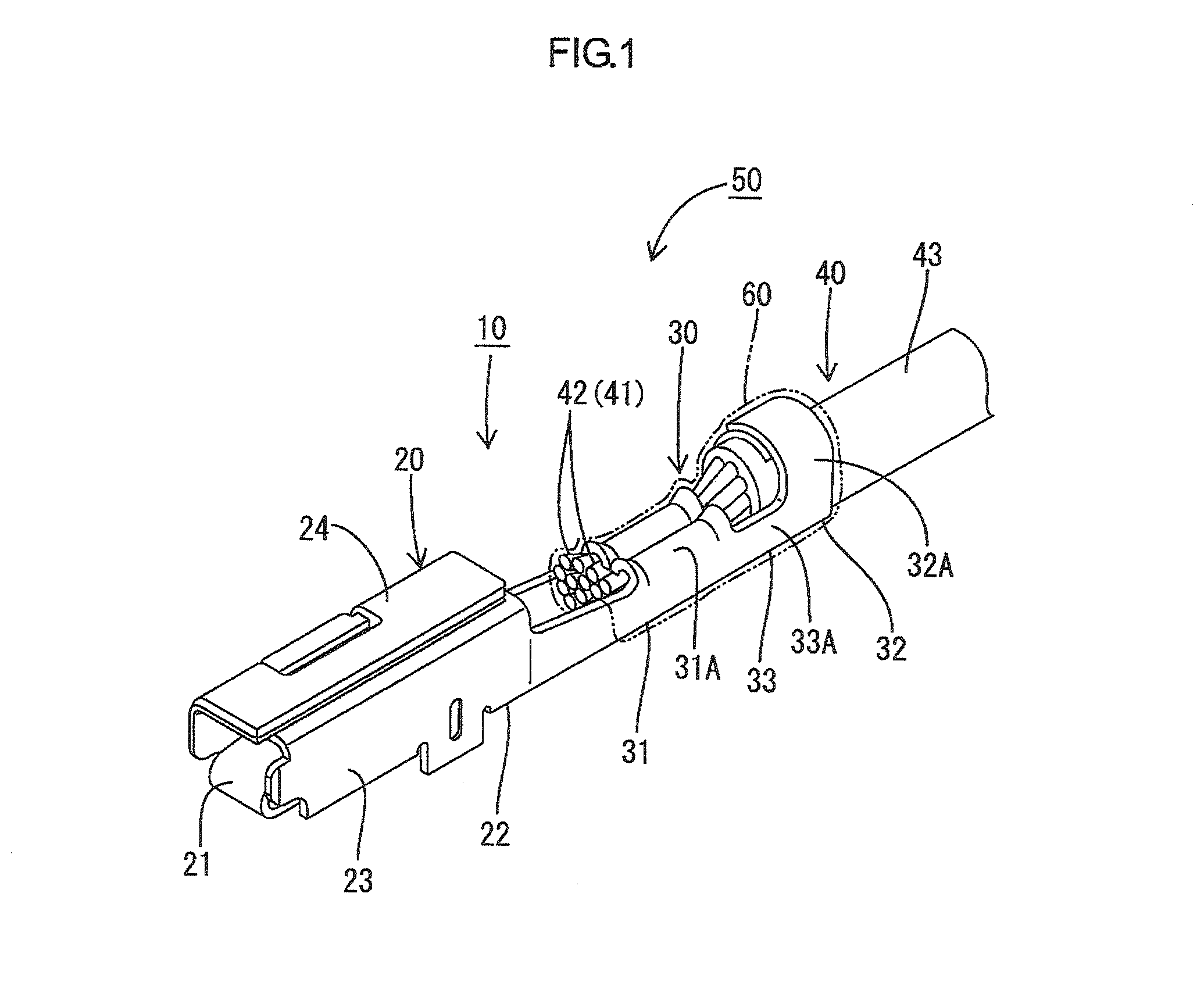 Terminal fitting and electric wire equipped with the same