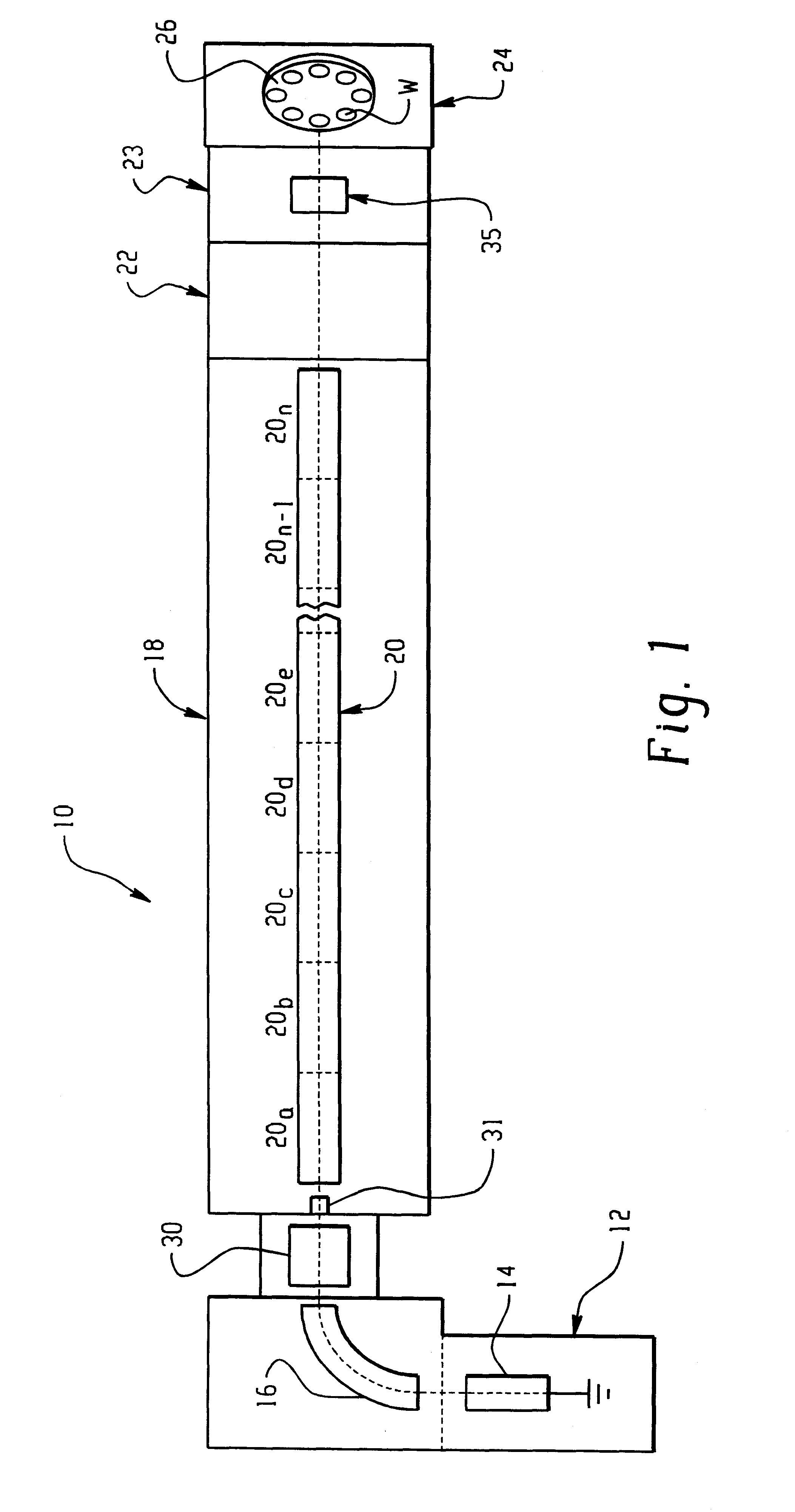 Continuously variable aperture for high-energy ion implanter