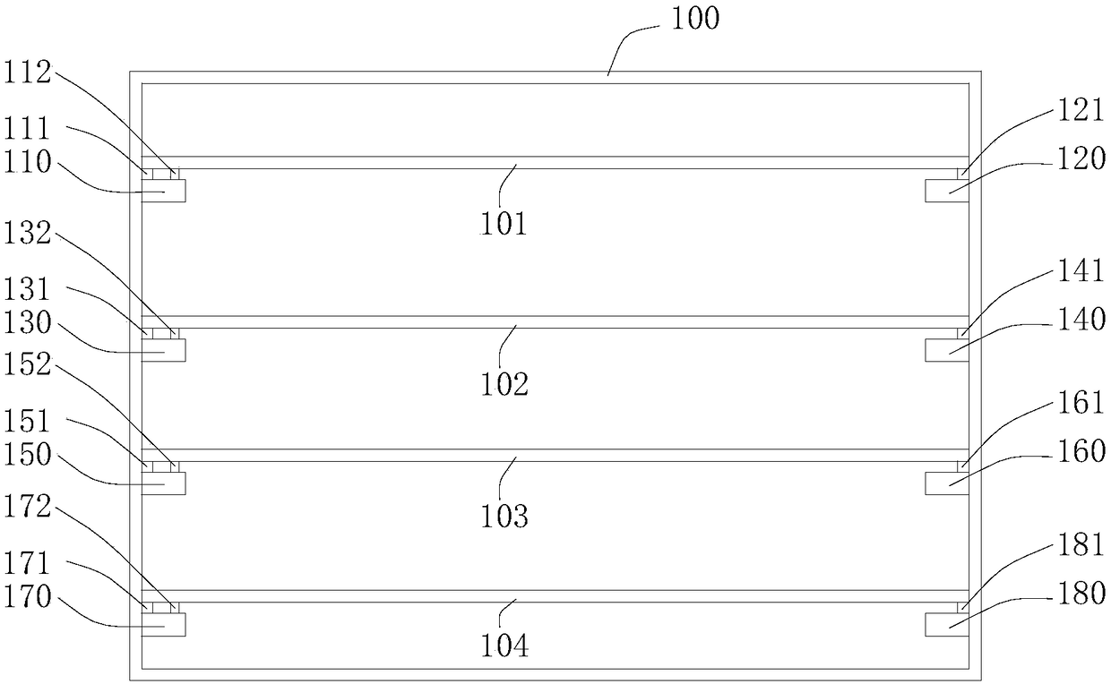 Photomask occluding door and photomask storage apparatus