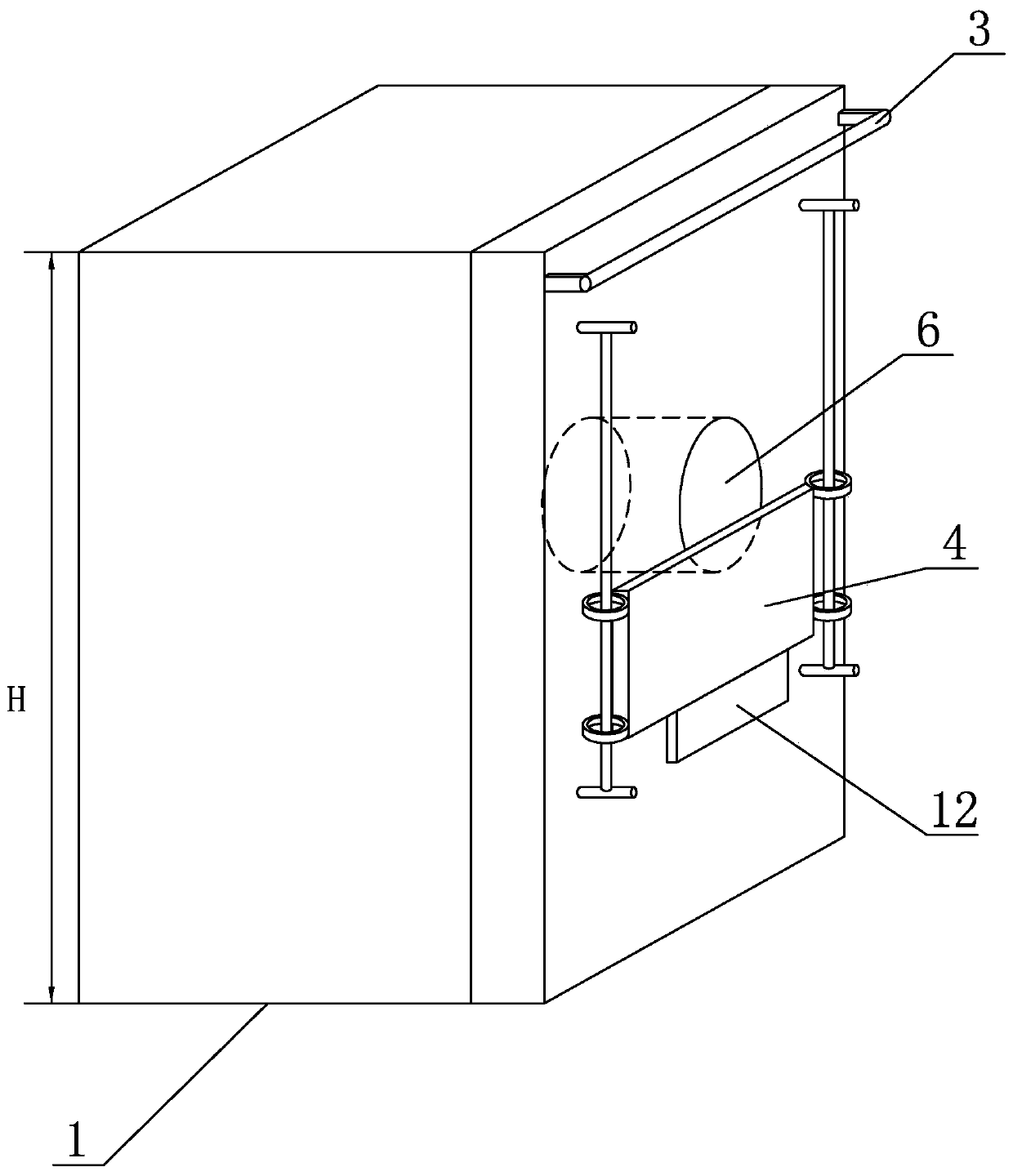 Apparatus for automatic trapping of burrowing animals