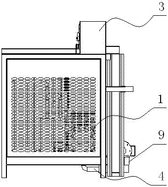 Elevating light-degree freezing machine