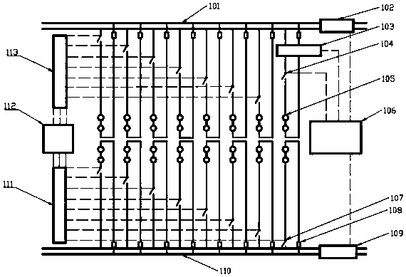 Electric stack simulation device for developing thermal management system of large-power fuel cell