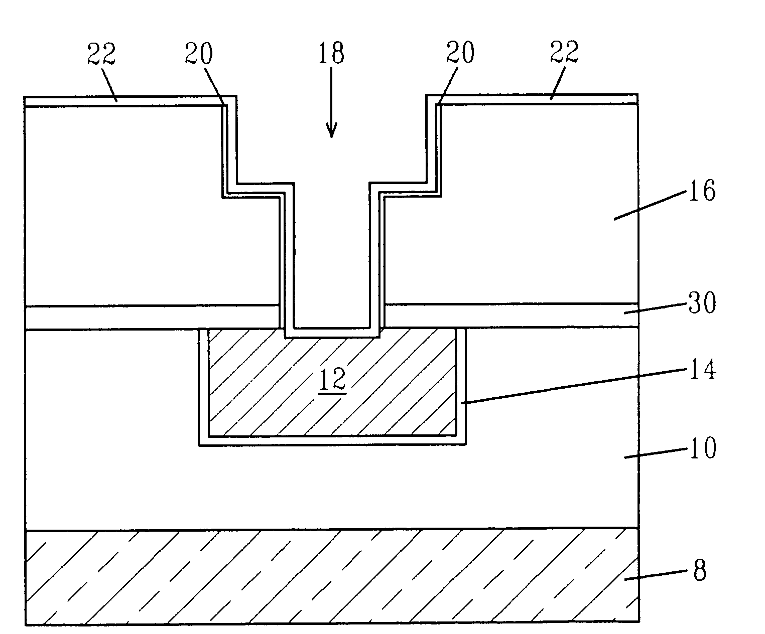 Process for forming an electrically conductive interconnect