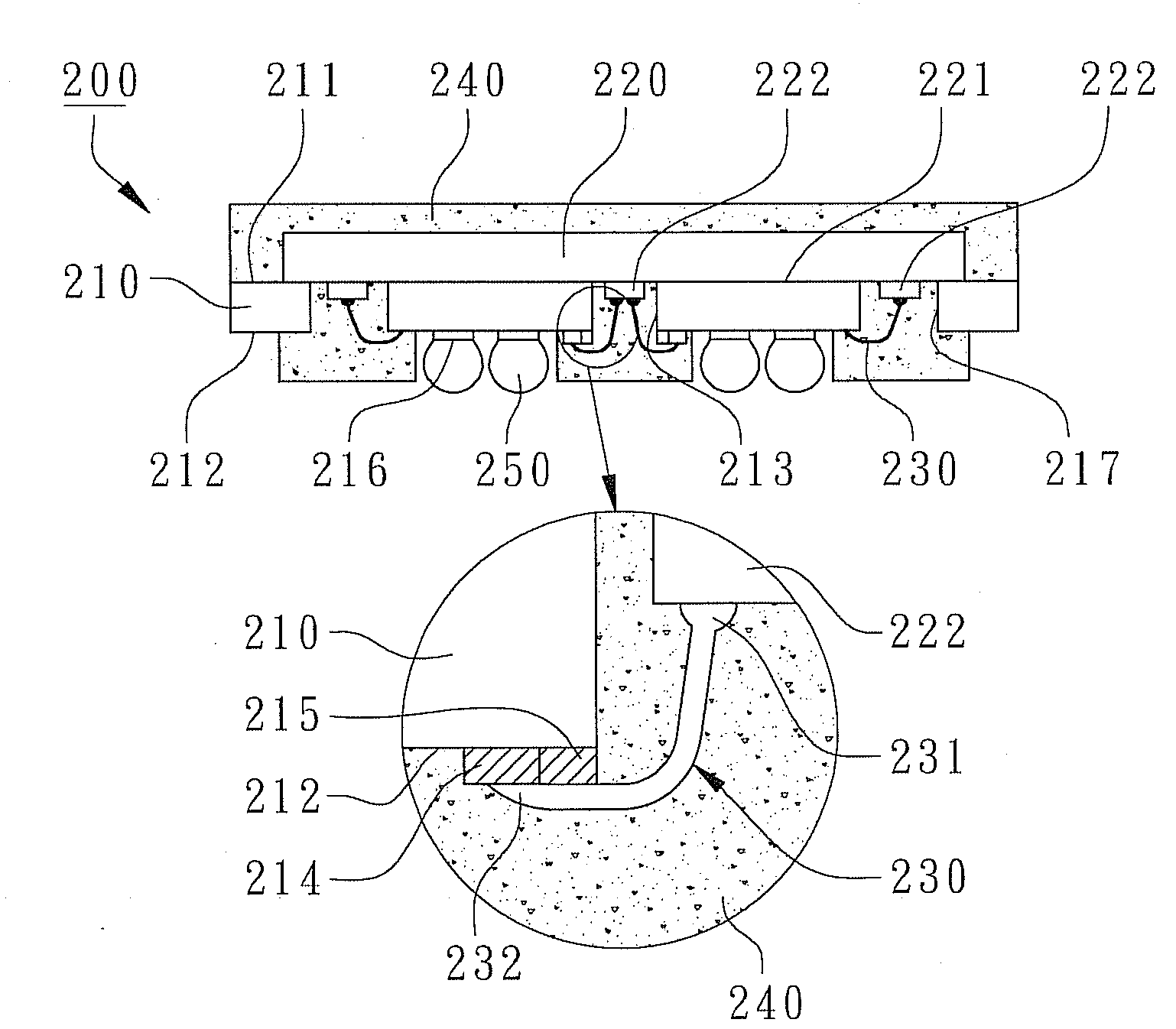 Window type bga semiconductor package and its substrate