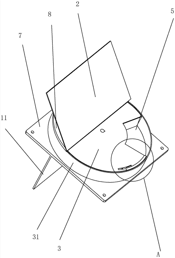 Granular material quantitative filling mechanism