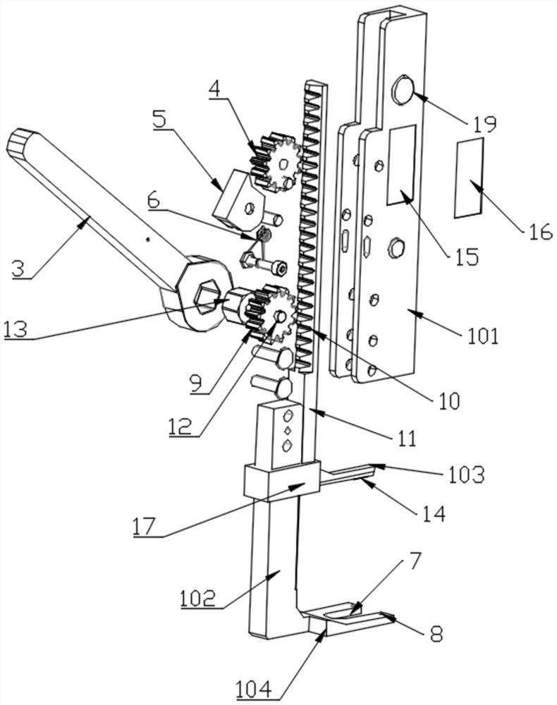 Hoop fastening device and method