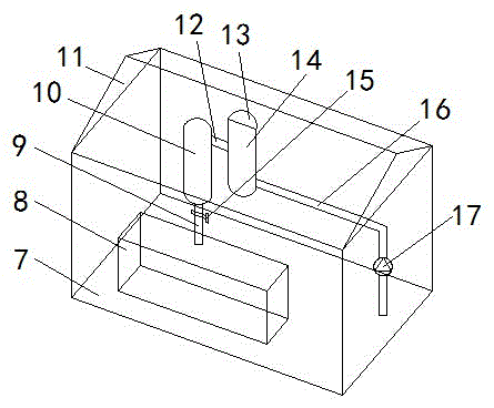 Power equipment cooling circulation device