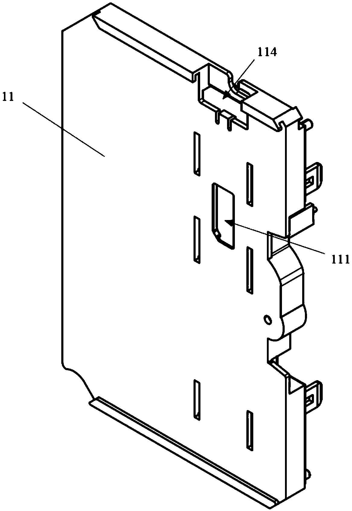 Industrial input/output device with movable connector