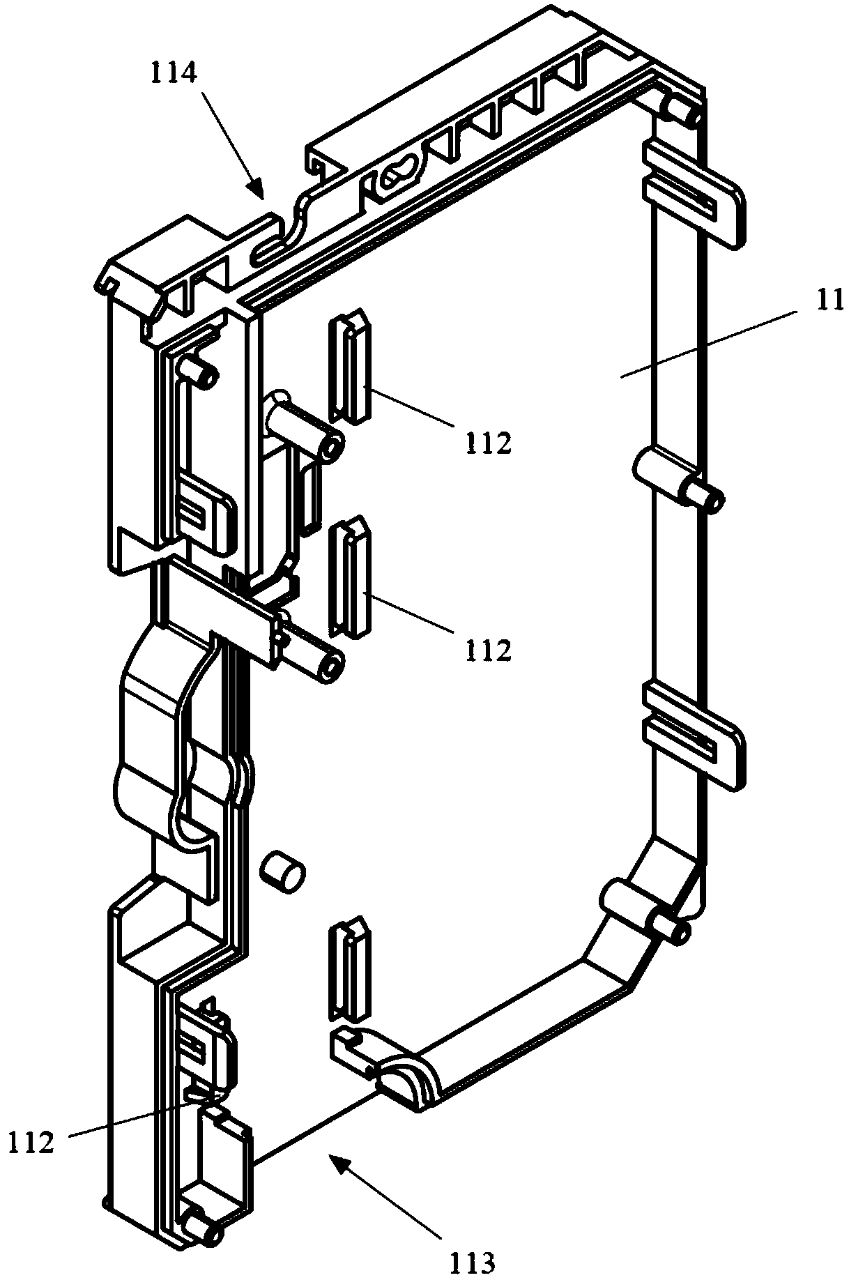 Industrial input/output device with movable connector