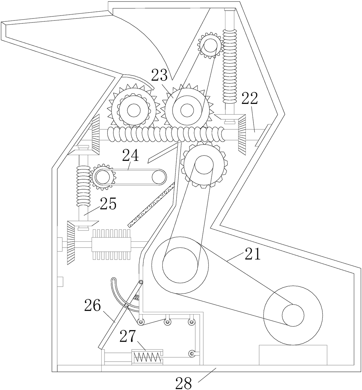 Novel automatic efficient plastic pulverizer