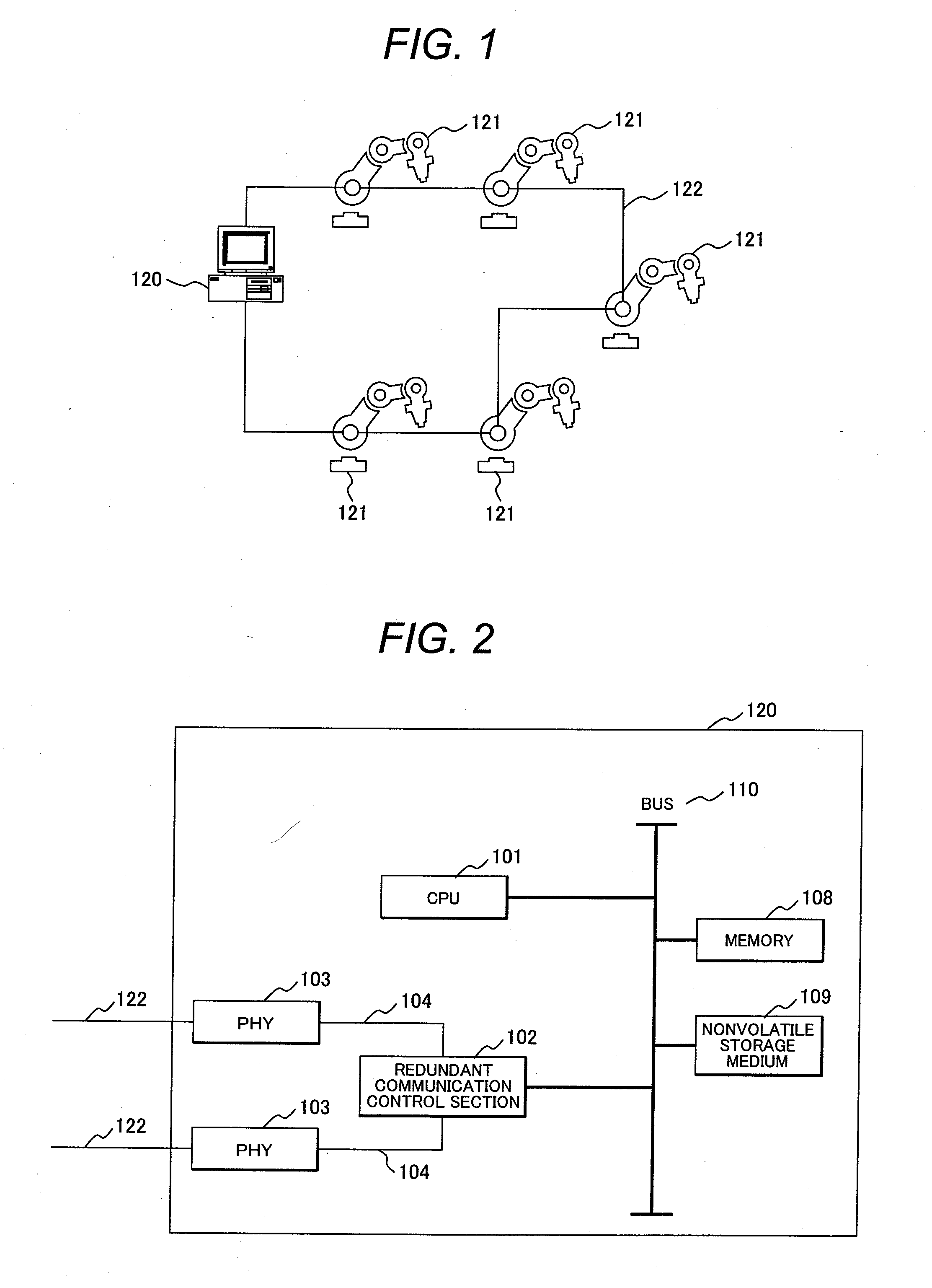 Information processor and control network system