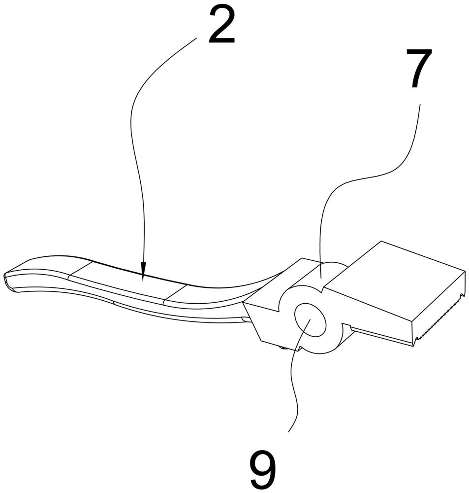 N-shaped keel edge turning pliers and using method thereof