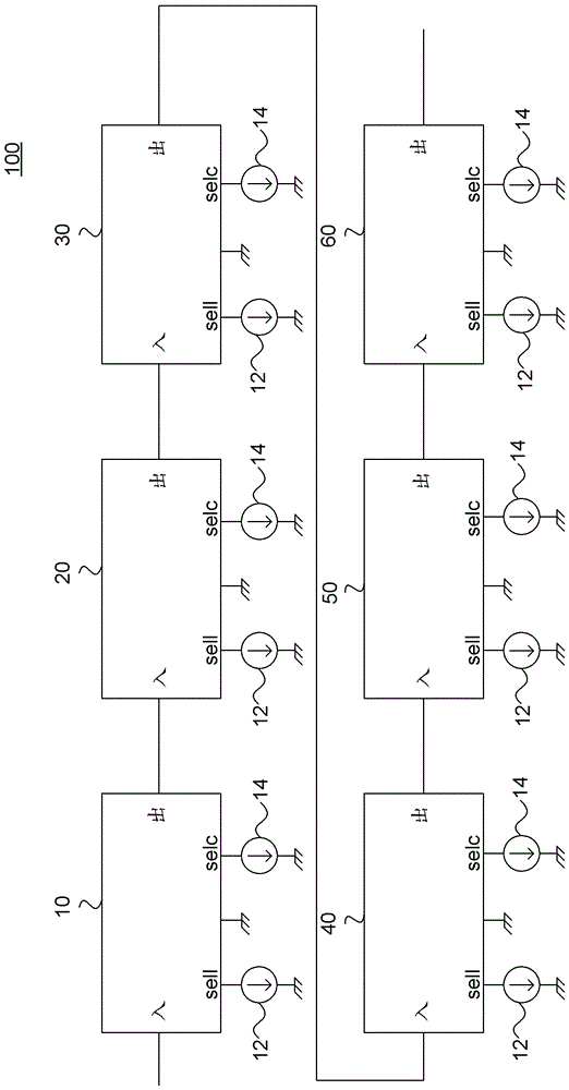 Electronically variable analog delay line