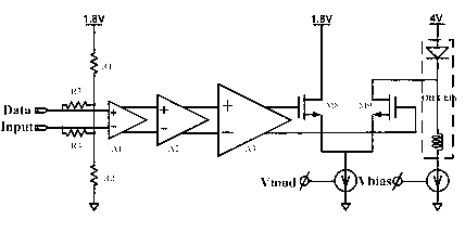 VCSEL (vertical cavity surface emitting laser) drive circuit