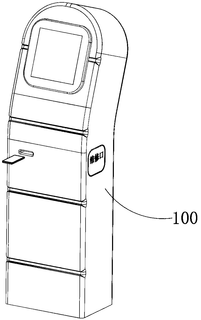 A rotary automatic docking mobile phone charging station applied to shared charging of mobile phones