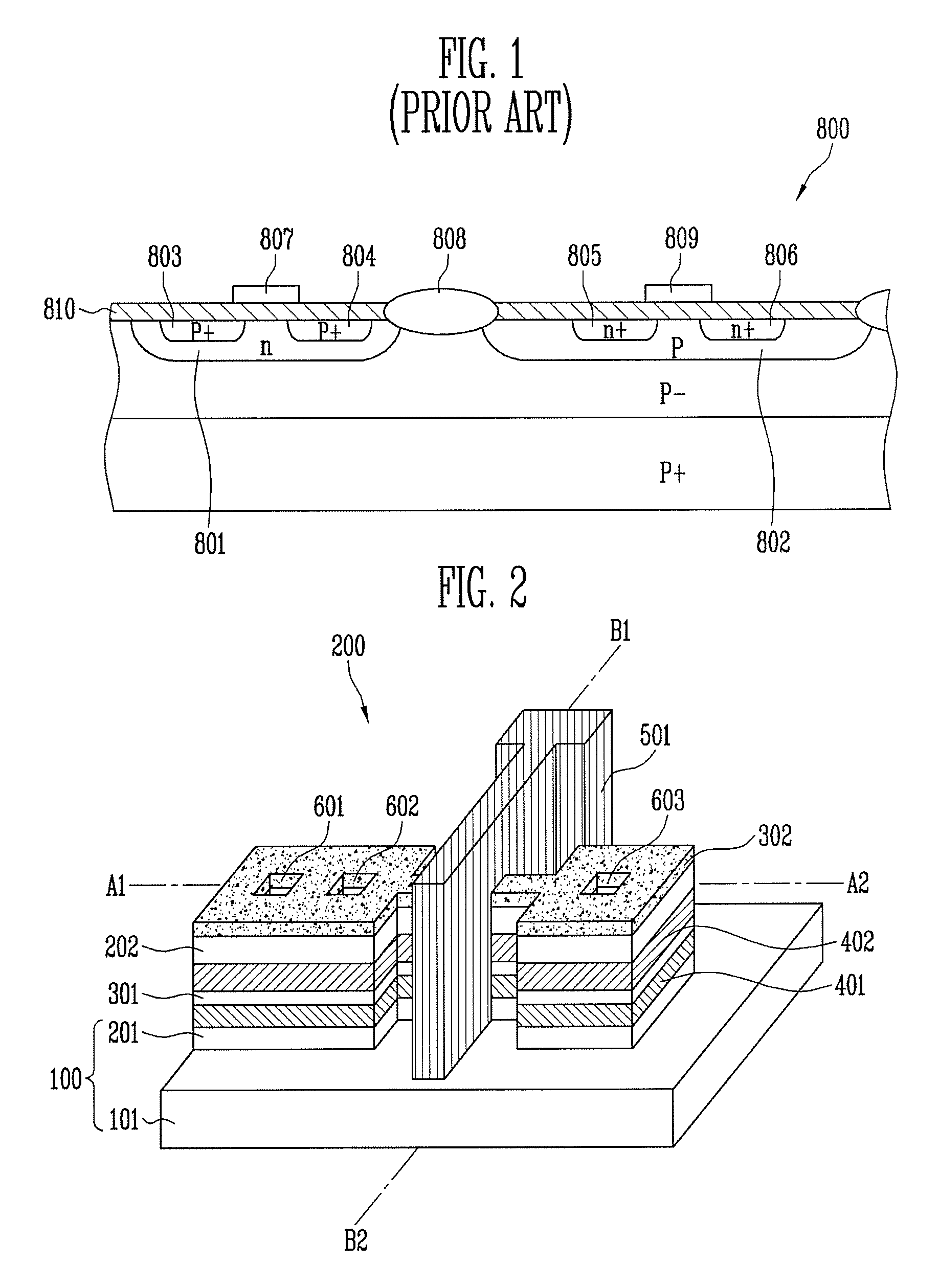 Dual structure finfet and method of manufacturing the same