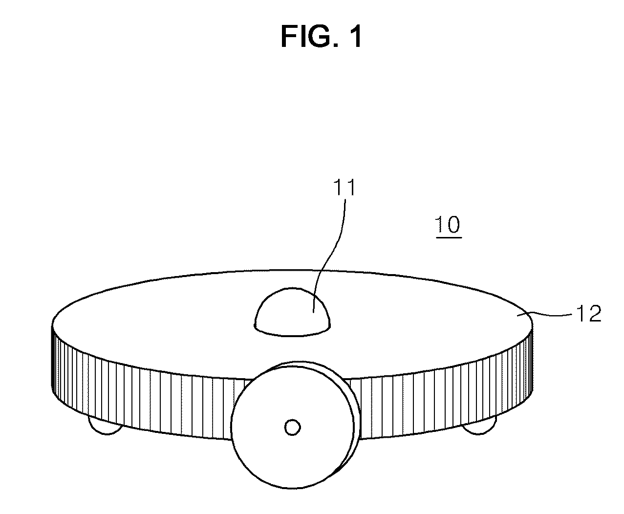 Method and apparatus to determine robot location using omni-directional image