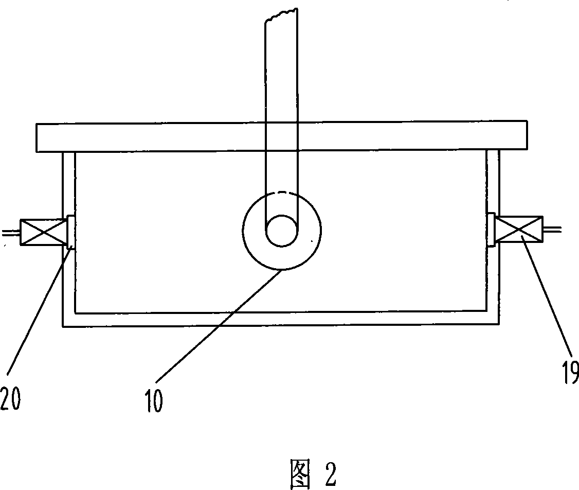 Container air-tightness detection method and its device