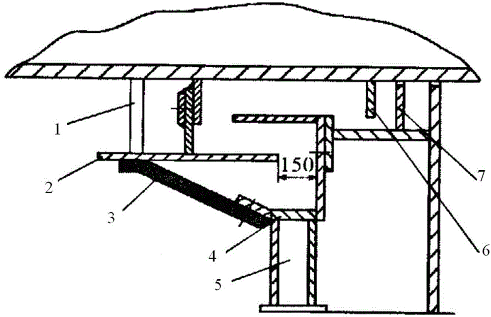 Novel rotary drum type coking coal dryer sealing device