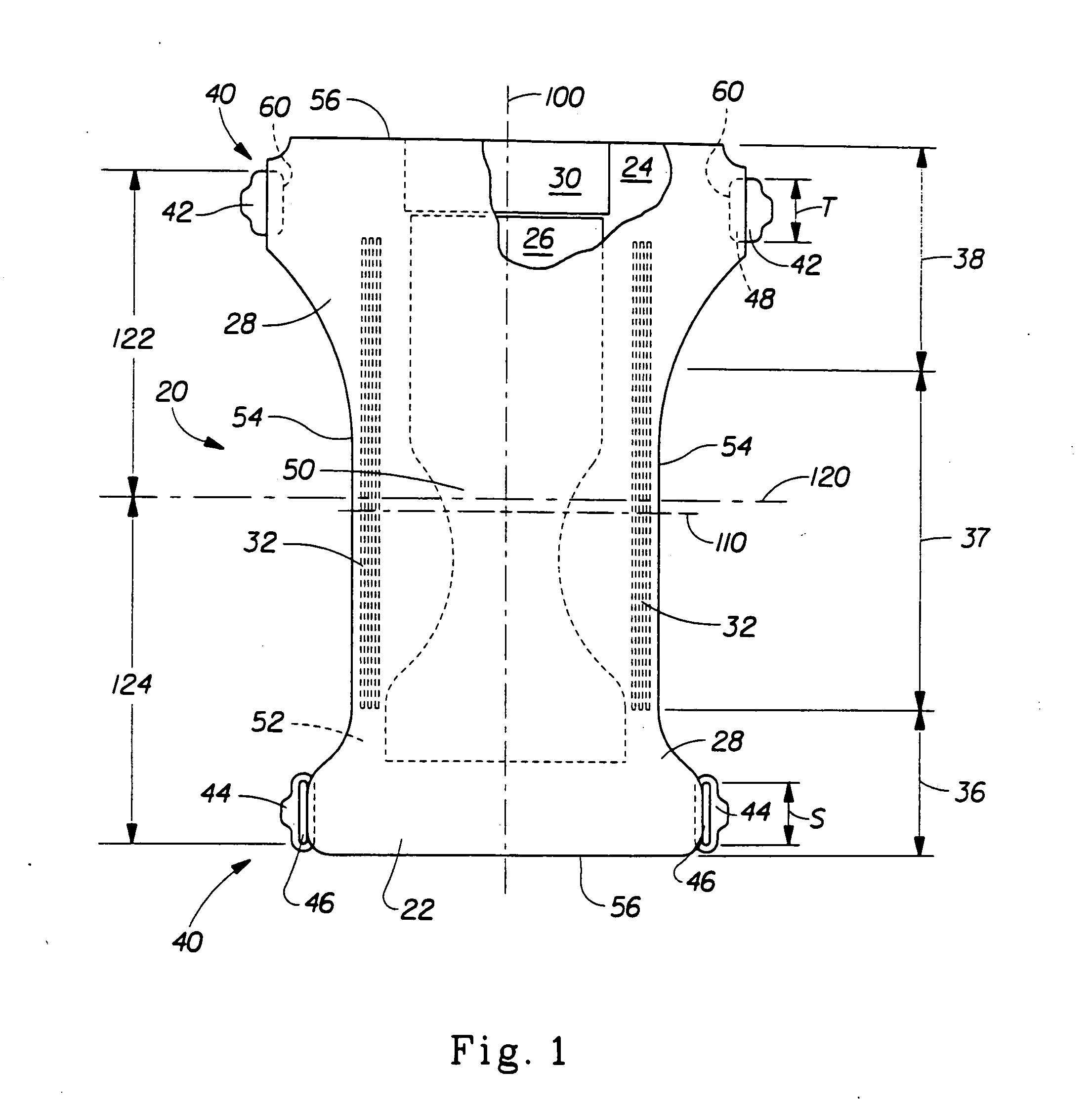 Method of dynamically pre-fastening a disposable absorbent article having a slot-and-tab-fastening system