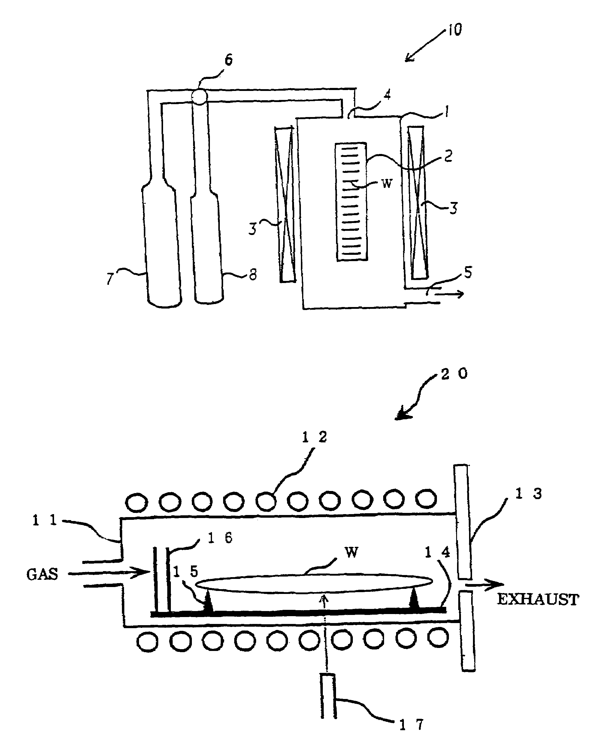 Method for heat treatment of silicon wafers and silicon wafer