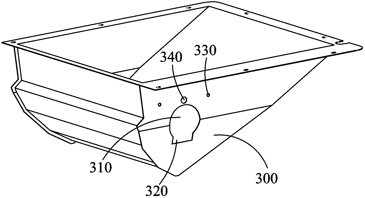 Lamp base mounting structure and lighting lamp