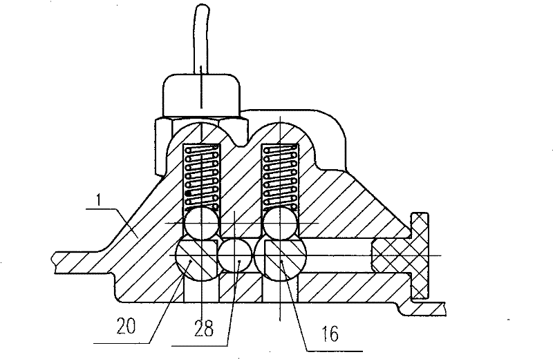 Speed changing device of motor tricycle with gear reversing function