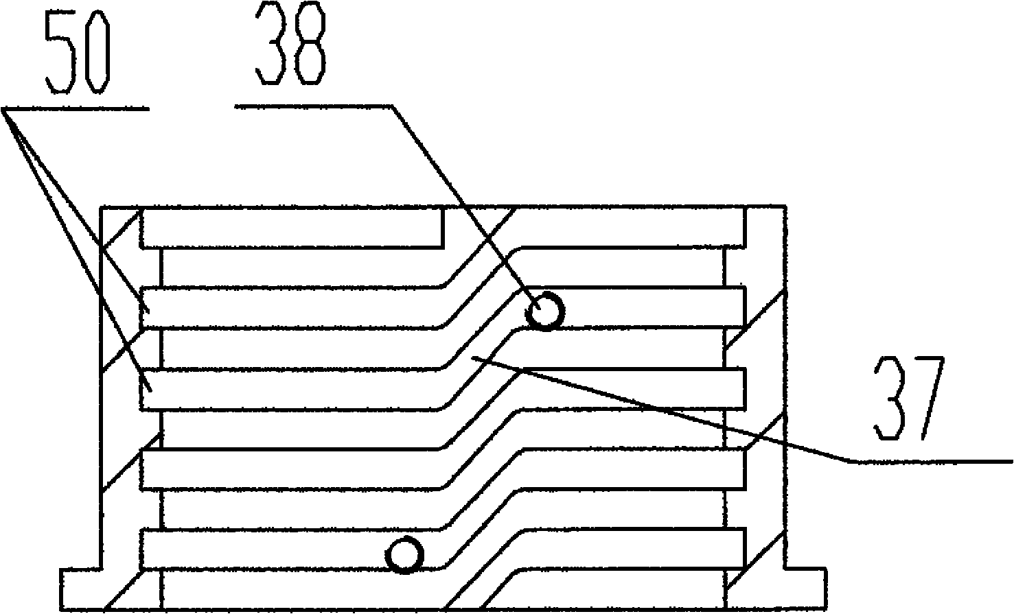 Double-swing cutter head driven by alternating-current permanent-magnet synchronous inner rotor torque motor