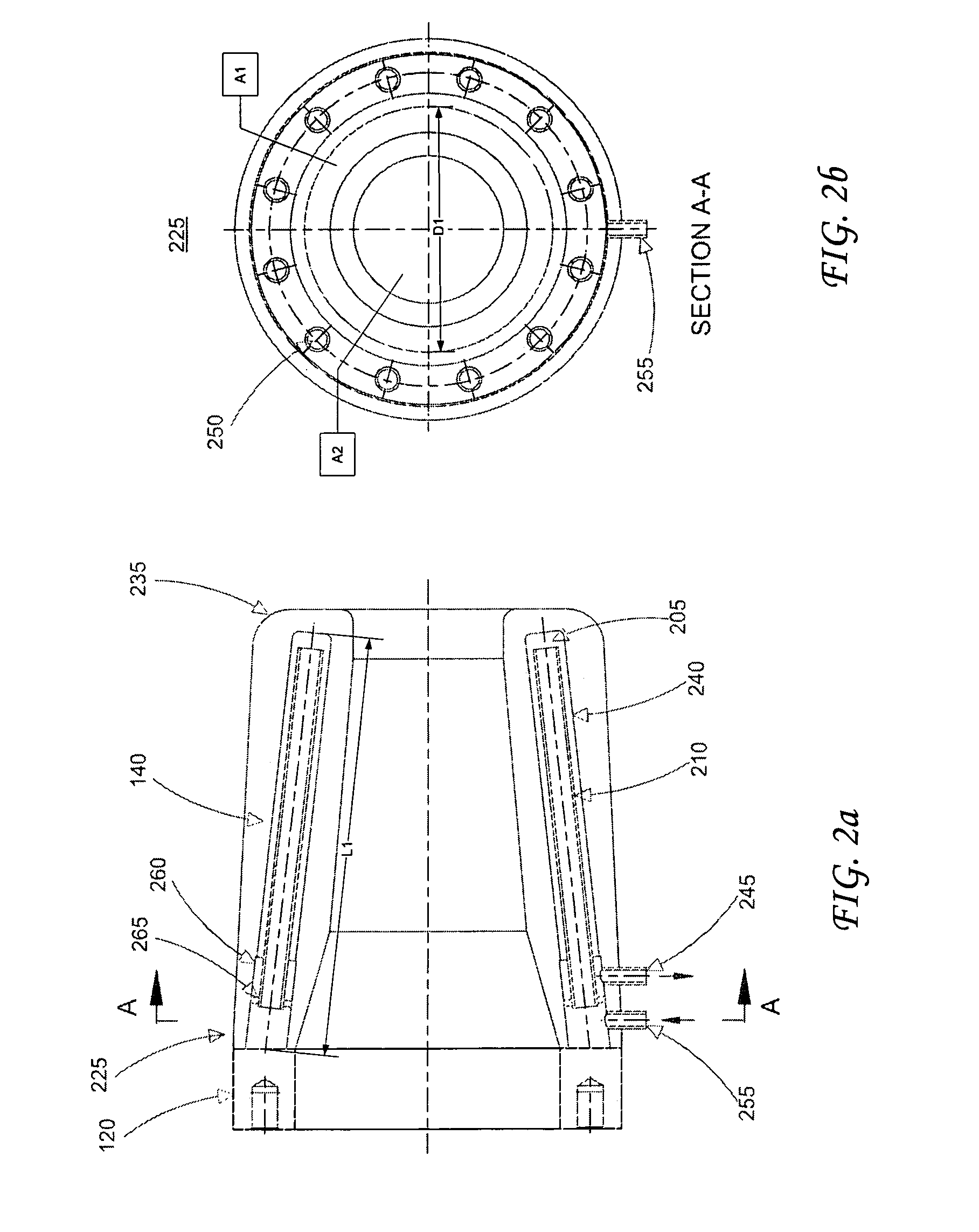Cooling device for use in an electric arc furnace