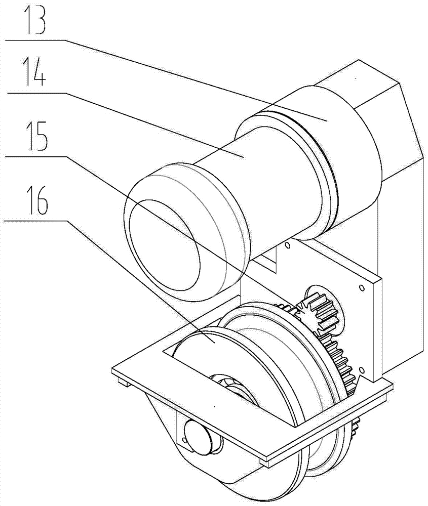 A special straightening machine for frame longitudinal beam flange