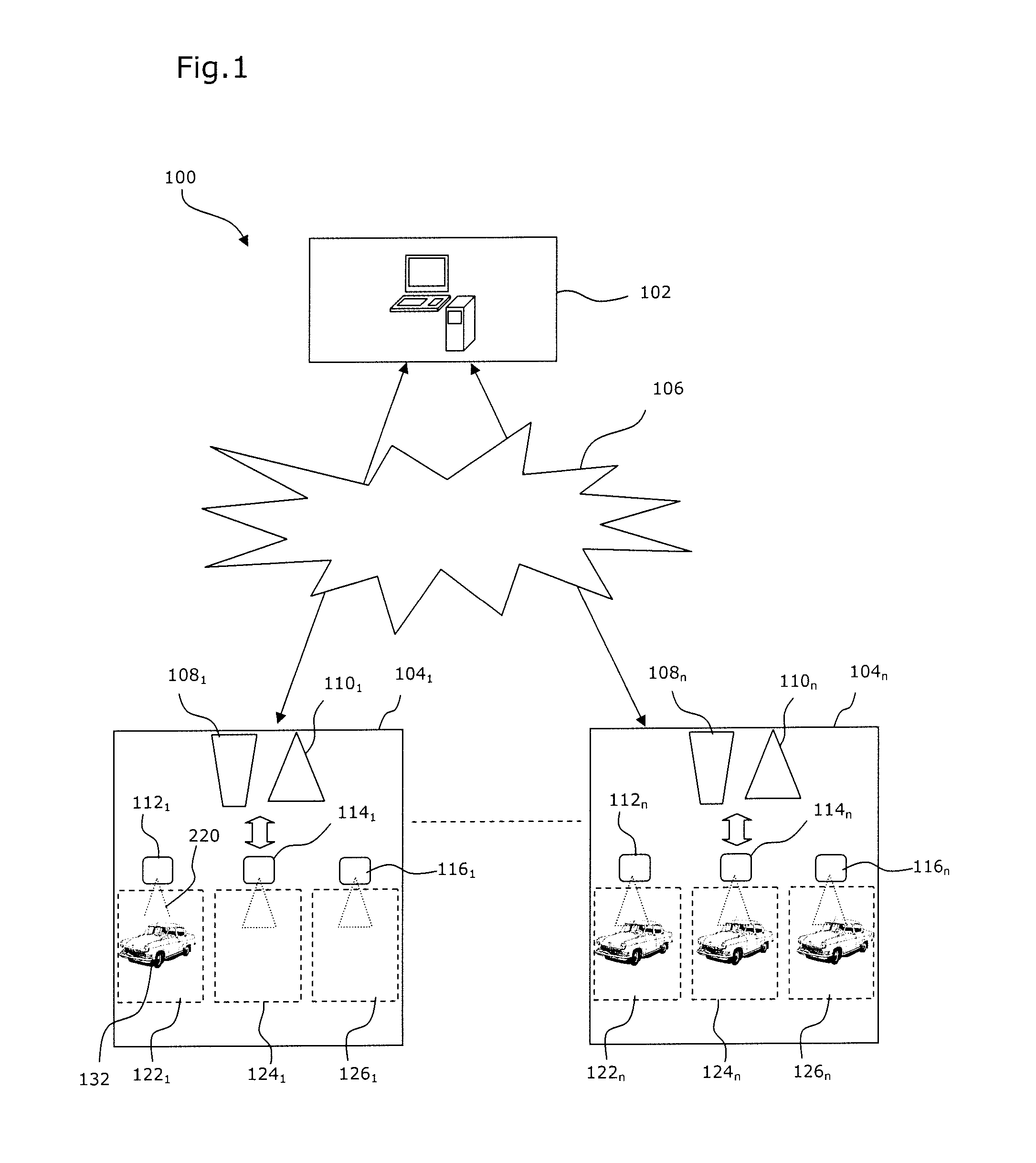 Method And System For Managing A Power-Charging Space For A Vehicle, Especially A Self-Service Electrical Vehicle