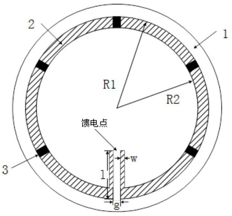 Ground-penetrating radar pavement vertical crack detection method based on directional ultra-broadband magnetic dipole antenna